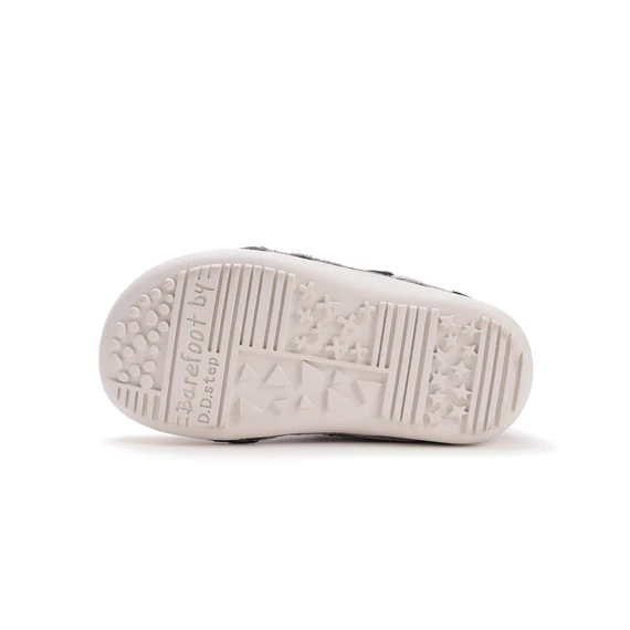 D.D.step Barefoot zárt cipő kislányoknak - szürke