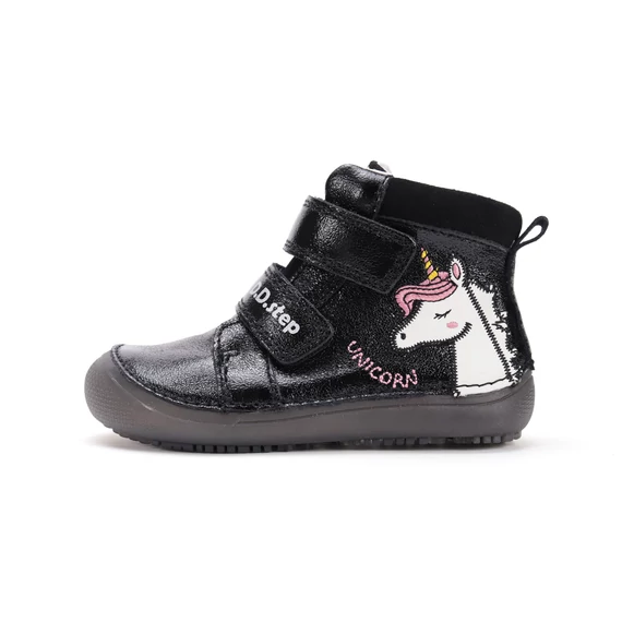 Barefoot magasszárú zárt cipő unikornis