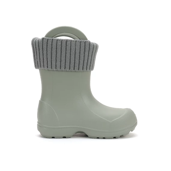 Gumicsizma kivehető béléssel zöld