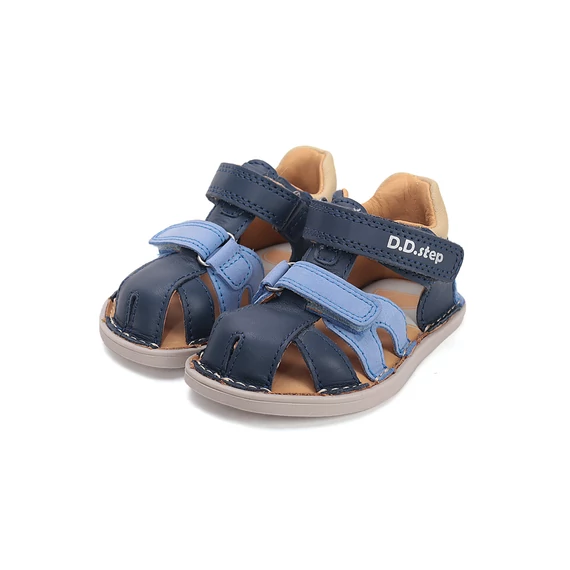 D.D.step Barefoot szandál kisfiúknak