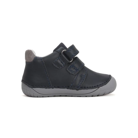 D.D.step Barefoot zárt cipő kisfiúknak - elefánt mintával