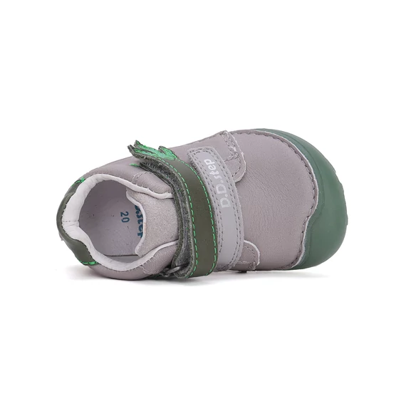 D.D.step Barefoot Fluoreszkáló Zárt cipő dinós - szürke