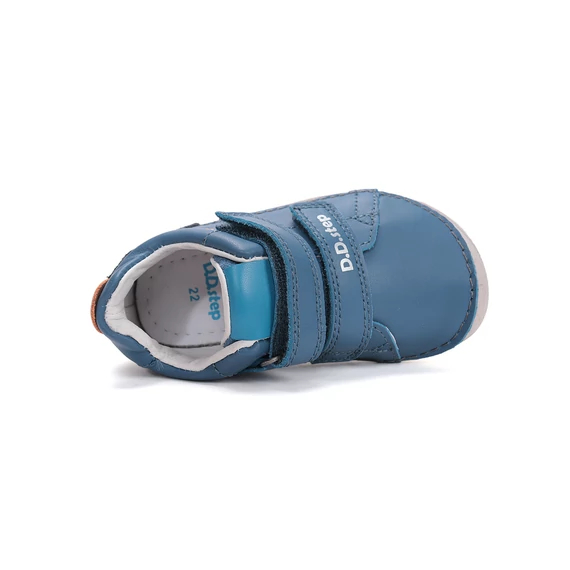 D.D.step Barefoot zárt cipő fiúknak  - kék