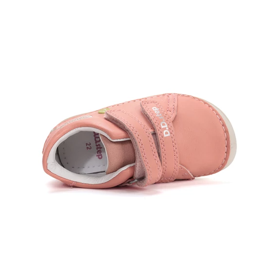 D.D.step Barefoot zárt cipő  - rózsaszín, tenisz minta