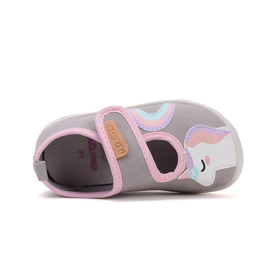 Kislány Barefoot Szobacipő / Vászoncipő
