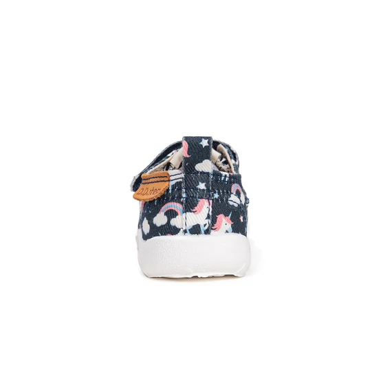 Barefoot Szobacipő / Vászoncipő unikornis