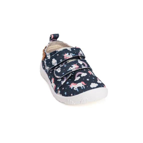 Barefoot Szobacipő / Vászoncipő unikornis